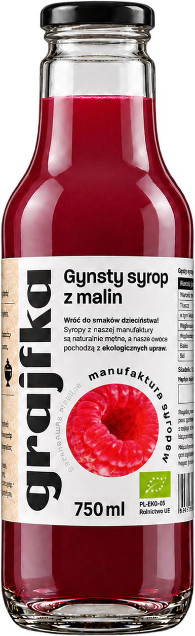 Syrop z Malin 750 ml BIO/EKO