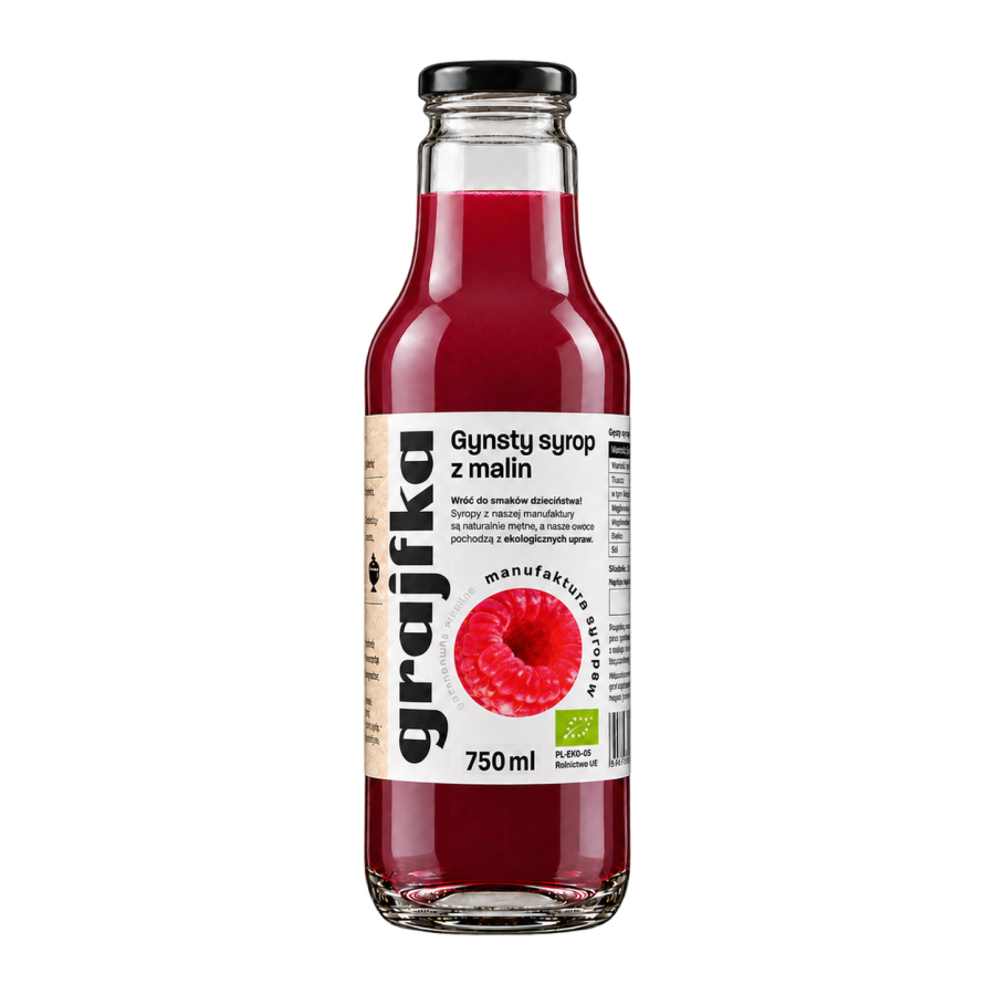 Syrop z Malin 750 ml BIO/EKO