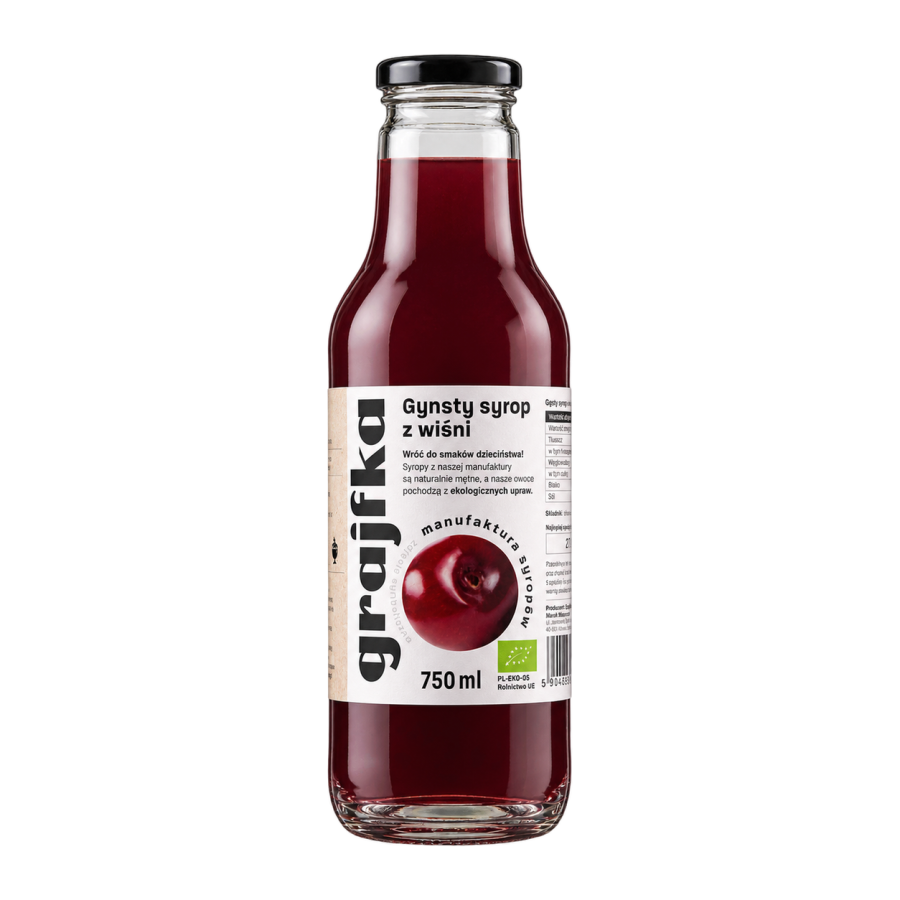 Syrop z Wiśni 750 ml BIO/EKO
