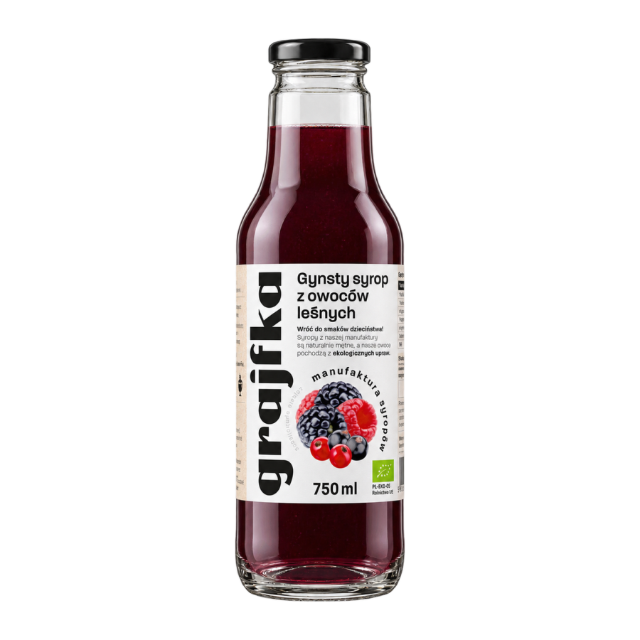 Syrop z Owoców Leśnych 750 ml BIO/EKO