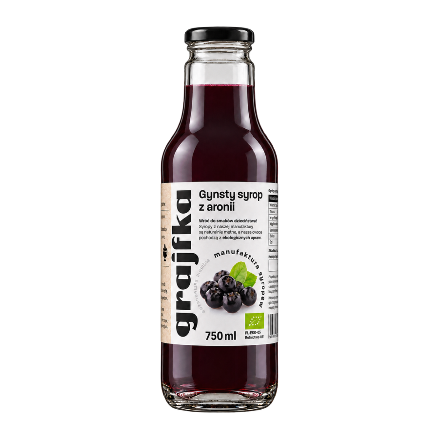 Syrop z Aronii 750 ml BIO/EKO