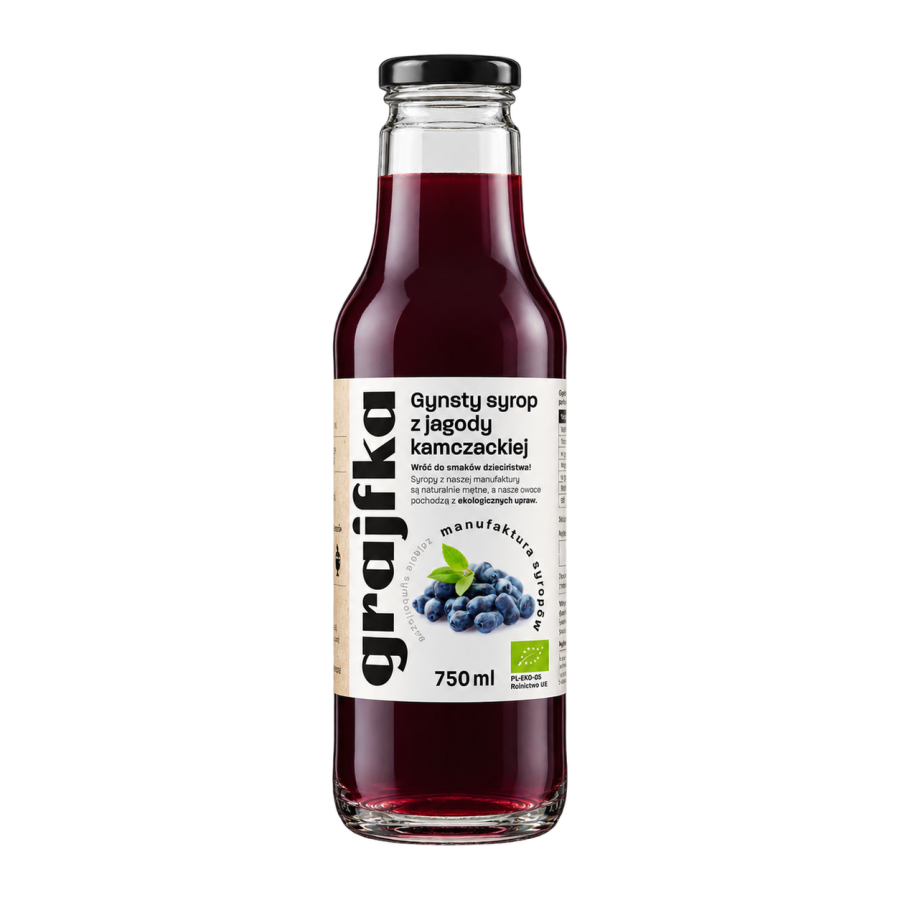 Syrop z Jagody Kamczackiej 750 ml BIO/EKO