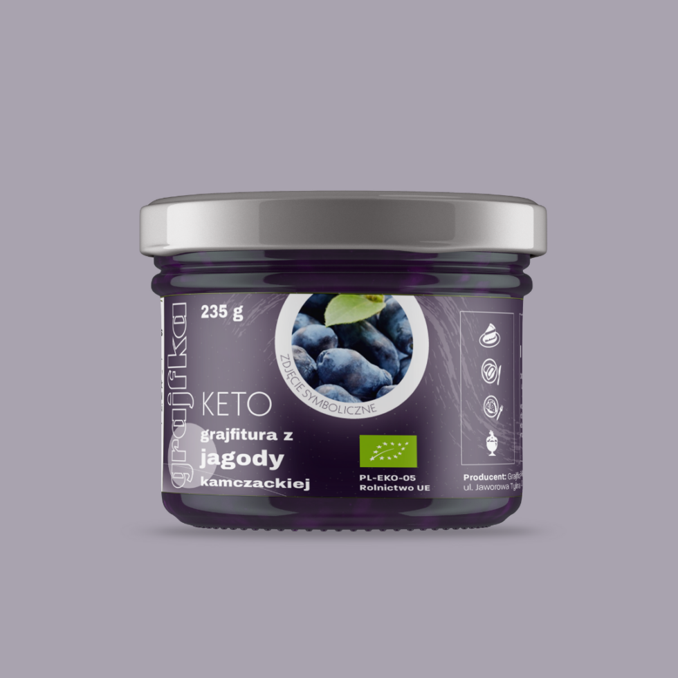 KETO Grajfitura z jagody kamczackiej BIO/EKO 235 g