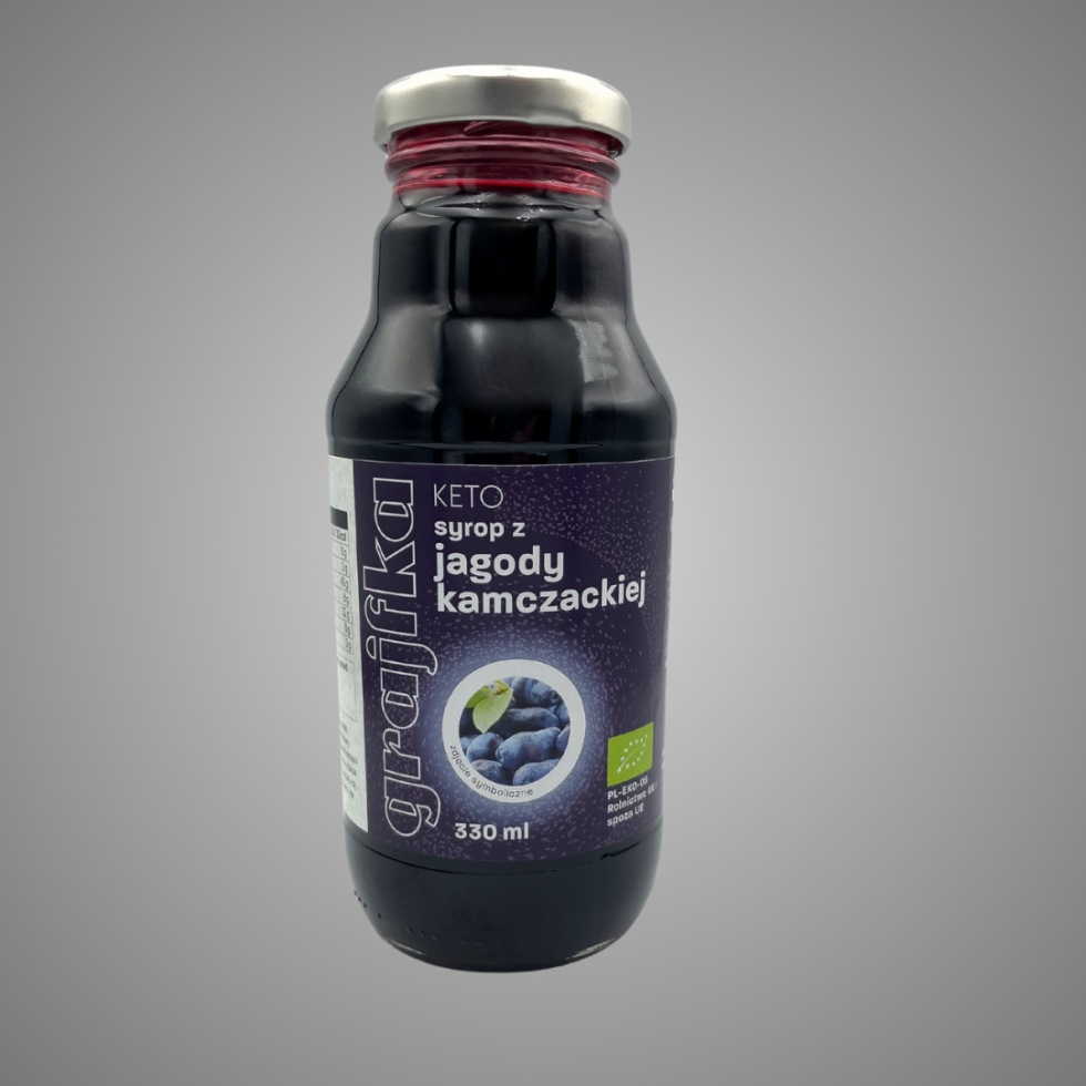 KETO Syrop z jagody kamczackiej BIO/EKO 330 ml
