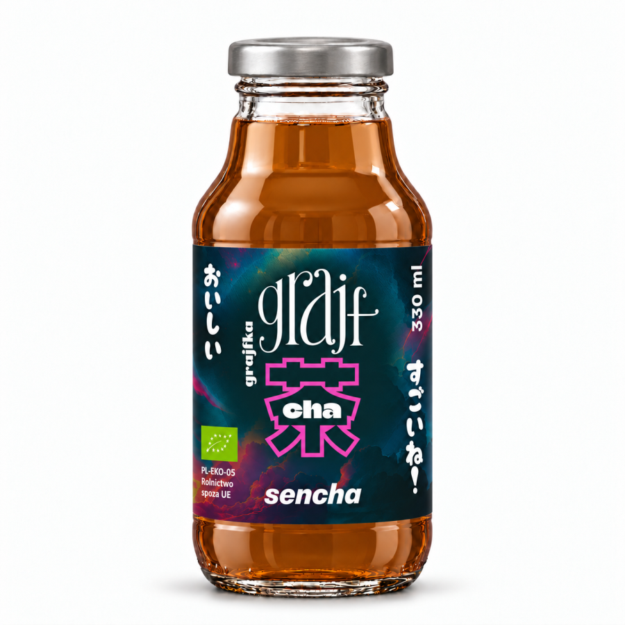 GRAJFCHA Sencha BIO – zielona herbata 330 ml