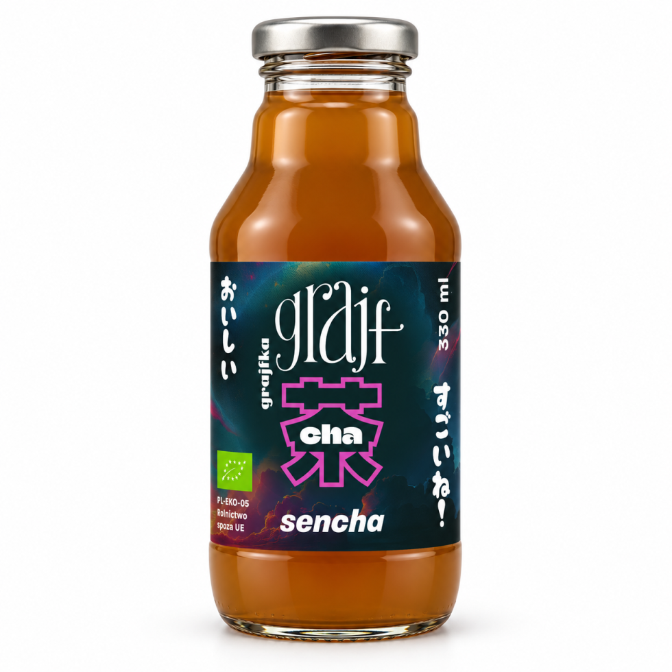 GRAJFCHA Sencha BIO – zielona herbata 330 ml