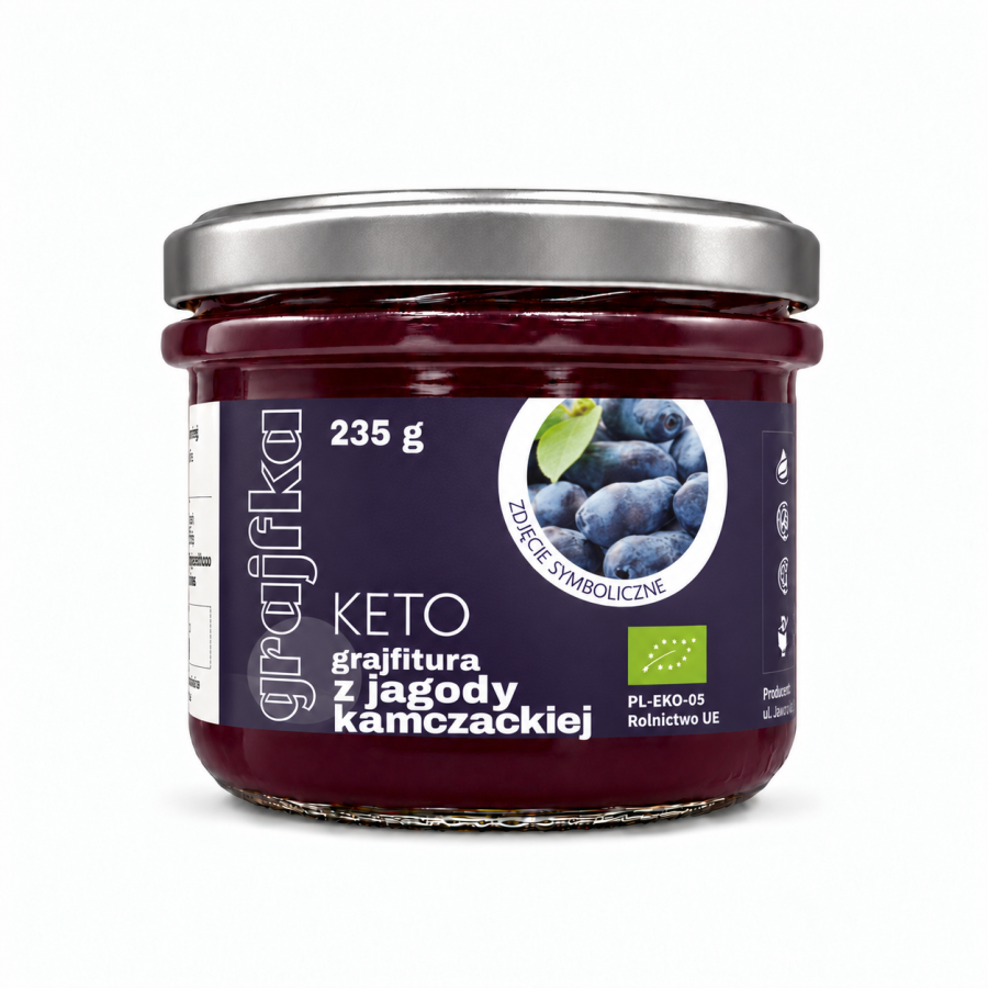 KETO Grajfitura z jagody kamczackiej BIO/EKO 235 g